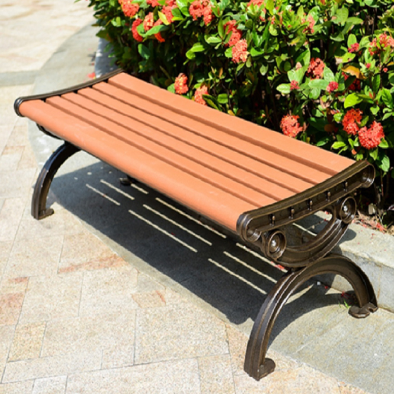 Cadeira de lazer para parque com banco de jardim ao ar livre