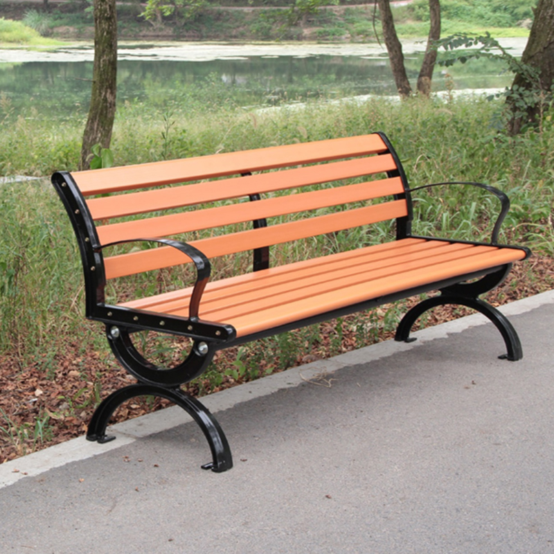 Cadeira de lazer para parque com banco de jardim ao ar livre