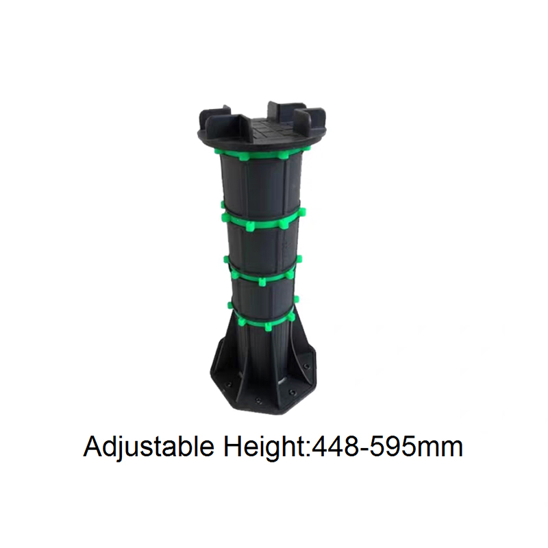 Pedestal ajustável para decks e azulejos WPC