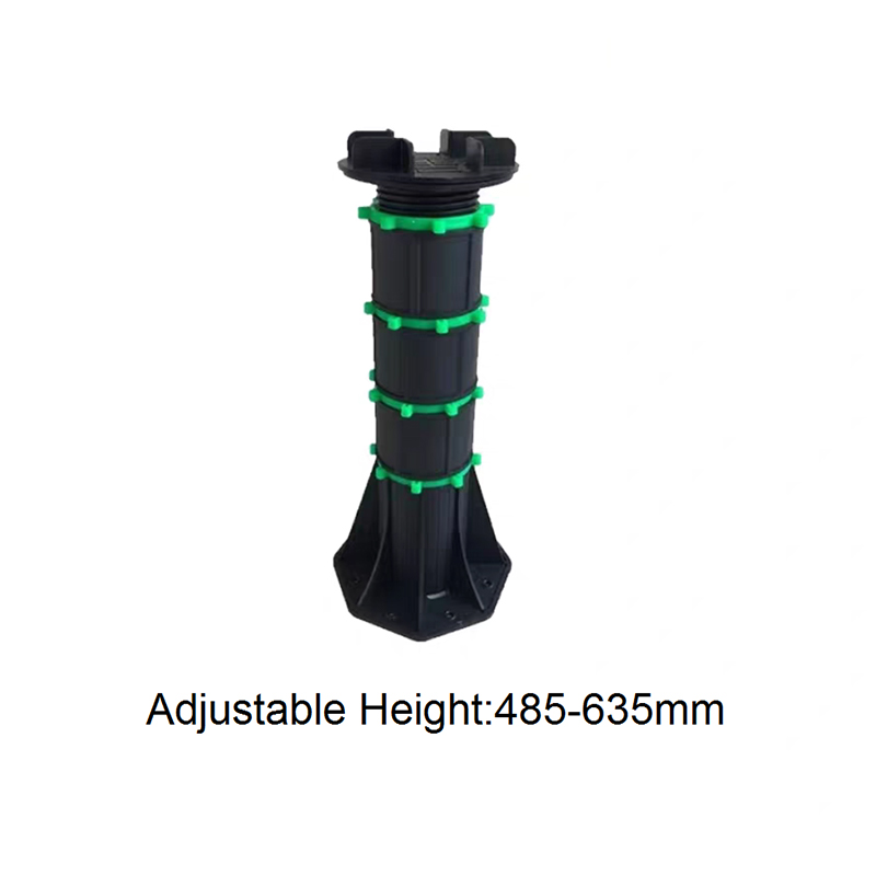 Pedestal ajustável para decks e azulejos WPC