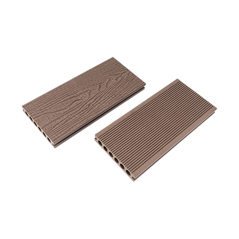 Deck externo oco em relevo 3d composto