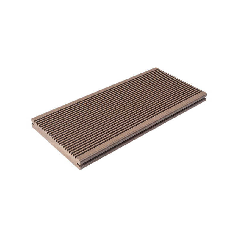 Placa de piso composto de plástico de madeira com deck sólido WPC