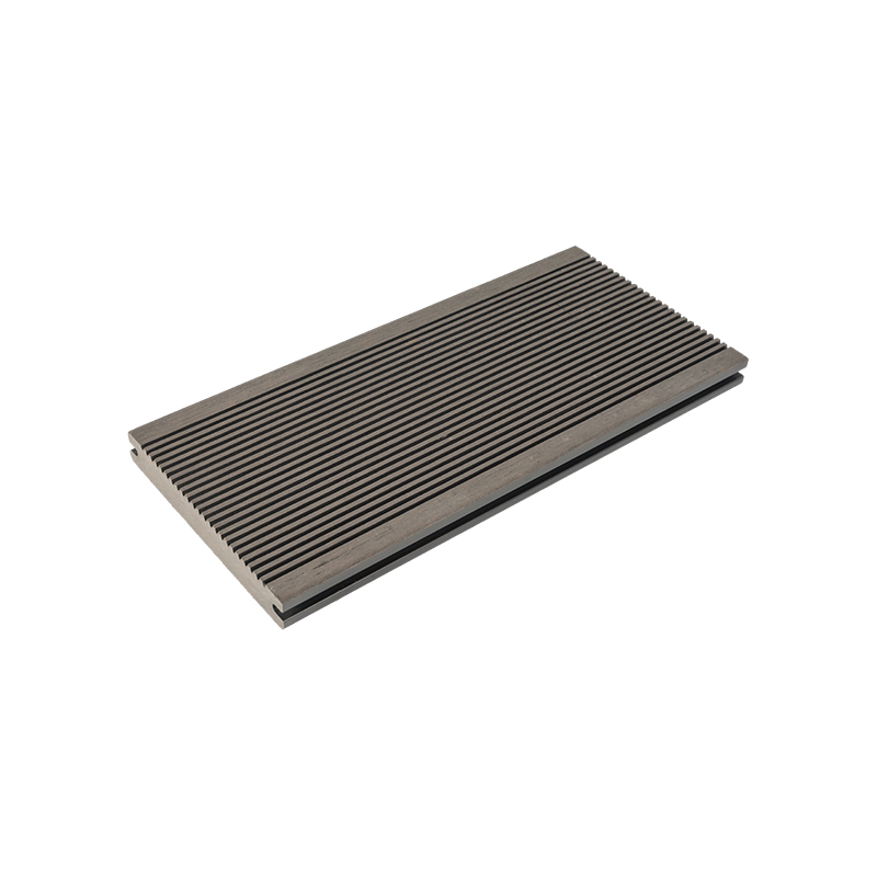 Placa de piso composto de plástico de madeira com deck sólido WPC