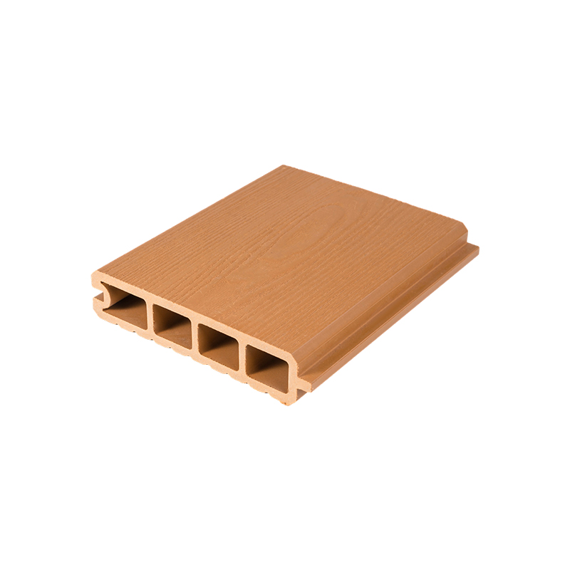 Painel de parede externa com revestimento em relevo 3D do deck WPC